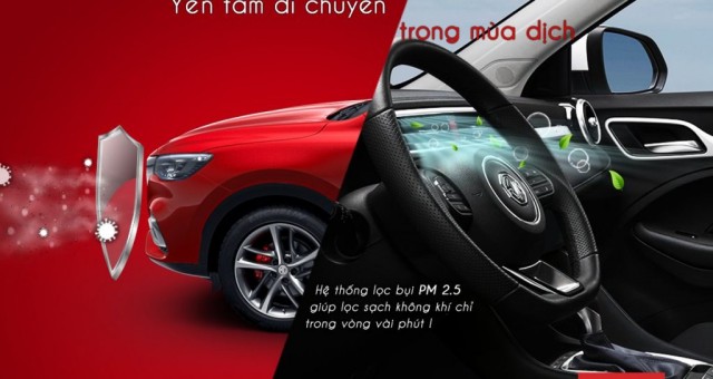 MG Việt Nam trang bị tính năng lọc bụi mịn trên 2 mẫu xe HS và New ZS mới